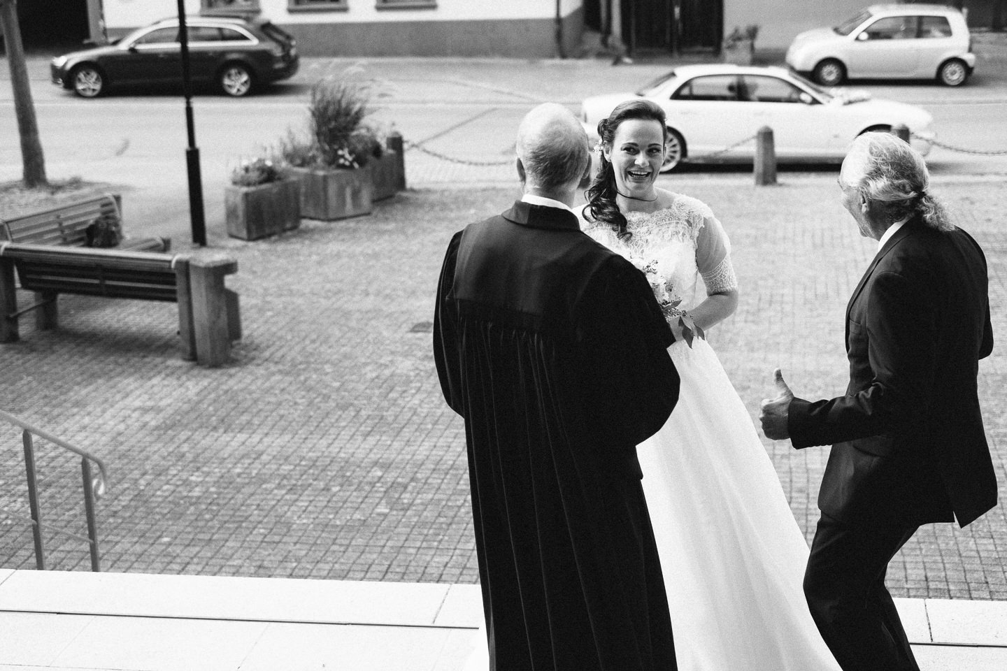 Hochzeitsfotograf Kraichgau Weingut Heitlinger Xenia und Florian Kirchliche Trauung und Taufe Hochzeit als Familie